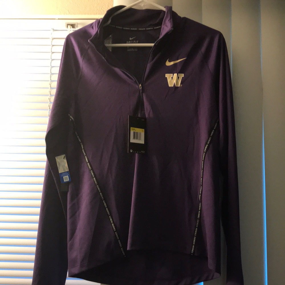 University of Washington Nike Dri-Fit quarter zip